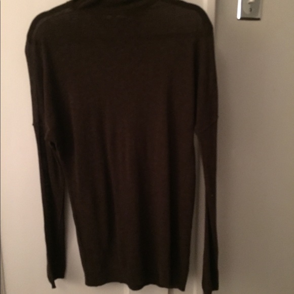 Vince lightweight wool turtleneck sweater tunic - Picture 3 of 7